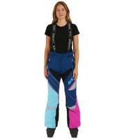 SCOTT Shell Pro Women's Motocross Bib Pants Ski Pants Motorsport Clothing Waterproof Softshell Pants 245006 5340 Blue/Pink