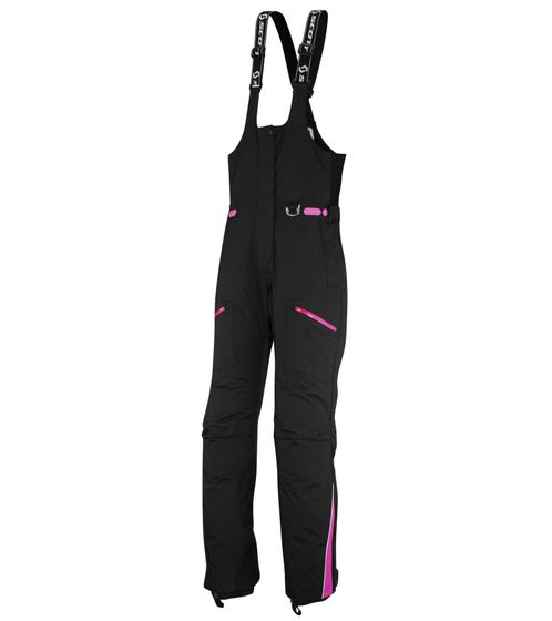 SCOTT Sapphire TP Women's Motocross Bib Pants Motorsport Clothing with DRYOsphere Membrane 224564 1254 Black/Pink