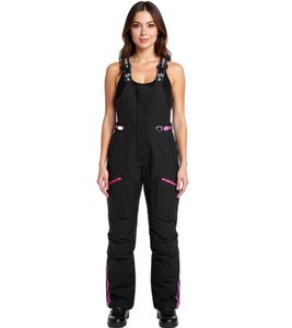 SCOTT Sapphire TP Damen Moto-Cross Latz-Hose Motorsport-Kleidung mit DRYOsphere-Membran 224564 1254 Schwarz/Pink