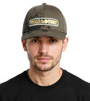 Gorra unisex Wolfmother de banda de rock, estilo trucker, con logo bordado, TC110648WLM, verde oliva