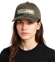 Gorra unisex Wolfmother de banda de rock, estilo trucker, con logo bordado, TC110648WLM, verde oliva