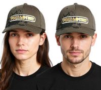 Gorra unisex Wolfmother de banda de rock, estilo trucker, con logo bordado, TC110648WLM, verde oliva