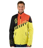 SCOTT Shell Pro Men's Motocross Jacket, Bike Jacket with Dryosphere Membrane, Softshell Jacket 245000 5132 Yellow/Black/Orange