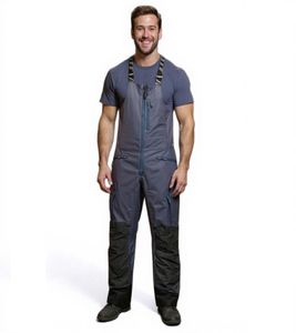 SCOTT Pant Move Dryo Herren Moto-Cross Latz-Hose Motorsport-Kleidung isolierte Schneemobil-Hose 273261 6375 Blau/Schwarz