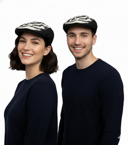 Gorra plana unisex de la banda punk Misfits, elegante gorra para uso diario con motivo de calavera, producto para fans, color negro/blanco