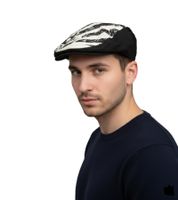 Coppola unisex punk dei Misfits, elegante berretto da tutti i giorni con motivo a teschio, merchandise per fan, nero/bianco