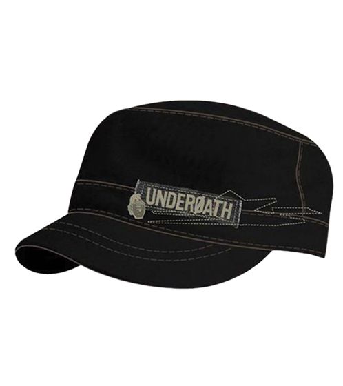 Underoath Metalcore-Band Baumwoll-Cap im millitärischen Schnitt mit leicht gebogenem Schirm Schwarz