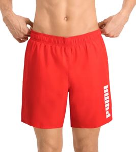 Puma Men's Swim Shorts, Summer Shorts with Pockets, Stylish Swim Trunks, Swimwear 907002016 002 Red Puma Men's Swim Shorts, Summer Shorts with Pockets, Stylish Swim Trunks, Swimwear 907002016 002 Red