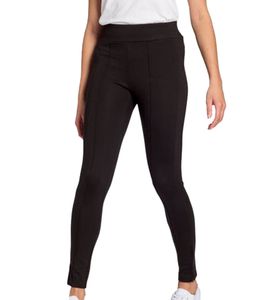 BOYSEN´S Milano Damen Schlupfhose Jersey-Hose figurbetonte Hose mit Schlitzen 5893 0011 Schwarz