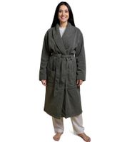 Accappatoio unisex PUMA con due tasche laterali aperte, Vestaglia, 660008 41 Grigio