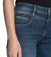 Pantalones vaqueros ajustados Herrlicher Peppy Slim para mujer, 5 bolsillos, 4904 6955 Azul