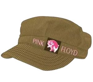 PINK FLOYD Baker Boy Cap in Corduroy Style, Fan Cap FC102534PIN Beige