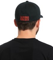 Gorra flexible de algodón unisex Green Day de la banda de punk rock con logo de granada TC102229GRN negra