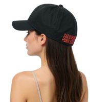 Gorra flexible de algodón unisex Green Day de la banda de punk rock con logo de granada TC102229GRN negra