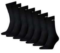 7 Pairs of PUMA Plain Sports Socks, Cotton Socks, Tennis Socks, Long Socks, 701222094 003 Black