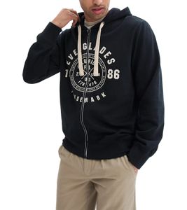 Men's Hooded Sweatshirt, Cotton Jacket, Sweatshirt Jacket 963394 Black