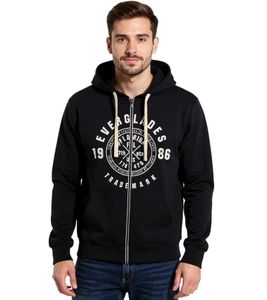 Sweat à capuche homme, veste en coton, sweat-shirt 963394 Noir
