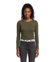 Cintura in pelle con scritta Fall Out Boy Rock Band, cintura casual, BT103233FOB3, bianca