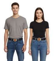 Call of Duty Black Ops II Belt for Men or Women, Leather Belt with Logo Buckle, Casual Belt, Black