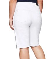 sheego Women's Denim Shorts, Stylish Denim Pants, Cotton Pants, Plus Sizes, 135429 White sheego Women's Denim Shorts, Stylish Denim Pants, Cotton Pants, Plus Sizes, 135429 White