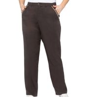 sheego Women's Pants Made of Soft Lyocell Fabric, Everyday Pants, Plus Sizes 134857 Brown sheego Women's Pants Made of Soft Lyocell Fabric, Everyday Pants, Plus Sizes 134857 Brown