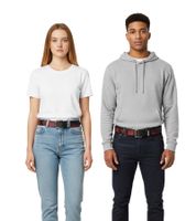 Cinturón de Viernes 13 para mujer u hombre, cinturón casual ajustable BT104736FTT4 negro