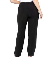 sheego Women's Soft Lyocell Trousers, Everyday Trousers, Plus Sizes 134857 Black sheego Women's Soft Lyocell Trousers, Everyday Trousers, Plus Sizes 134857 Black
