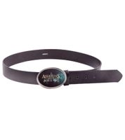 Assassin's Creed IV Belt with Logo Buckle, Casual Belt, Fan Merchandise, 116.5 cm, BT040403ASC, Black