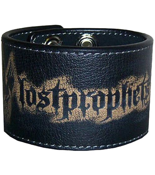 Lostprophets Armband Rockband mit Logo-Schriftzug Fan-Artikel Arm-Schmuck WB129100LSP3 Schwarz
