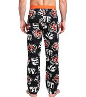 RE:COVERED X NFL Cincinnati Bengals Men's Lounge Pants with Team Logo, RCNFL1462, Black/White