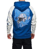 RE:COVERED X NFL Indianapolis Colts For the Shoe Men's Hoodie with Logo Print, Cotton Hoodie, Long-Sleeved Shirt, RCNFL1569 Blue/White