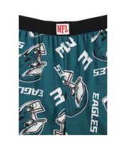 Pantalon de pyjama RE:COVERED X NFL Philadelphia Eagles pour homme avec logo de l'équipe, en coton, RCNFL1461, Vert nuit