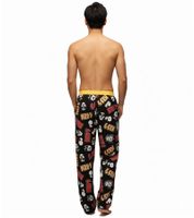RE:COVERED X KISS Lounge Pants Men's Pajama Pants with KISS Logo, Cotton Pajama Pants, RCEPIC347 Black