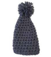 Confezione da 4 copriuova a forma di cappello con pompon, 14 x 7 cm, utensili da cucina, 913860 Grigio
