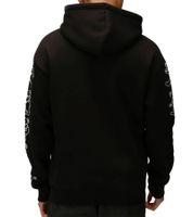 RE:COVERED X Grateful Dead Men's Hoodie with Band Logo Print, Cotton Hoodie, Long-Sleeved Shirt, RCWBROS170, Black