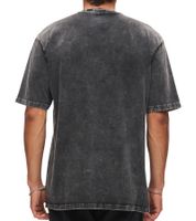 RE:COVERED X Cartoon Network Men's T-Shirt with Cow & Chicken Print, Cotton Crew Neck, RCWARN754 Gray