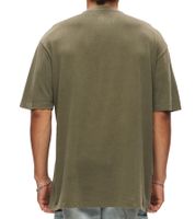 RE:COVERED X PUBLIC ENEMY Men's T-Shirt, Cotton Shirt with Large Print, Crew Neck, RCBVD3836 Khaki