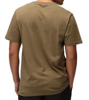 RE:COVERED X NIRVANA Men's Cotton T-Shirt with Large Band Print, Crew Neck, RCMERCT168 Khaki