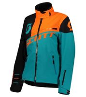 Veste de motocross SCOTT Shell Pro pour femme, veste de moto avec membrane Dryosphere, veste softshell 245005, bleu/orange ou rose/bleu