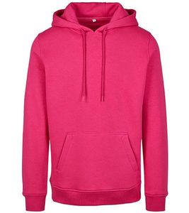DEF MERCH Men's Hooded Cotton Hoodie with Pockets Sweater BY011 Hibiscus Pink