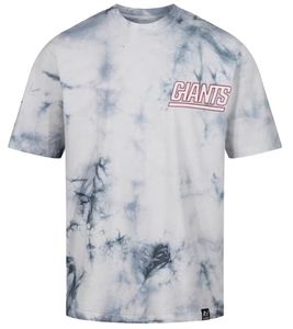RE:COVERED X NFL Men's T-Shirt with NEW YORK GIANTS Print, Cotton Crew Neck, RCNFL1386 Blue RE:COVERED X NFL Men's T-Shirt with NEW YORK GIANTS Print, Cotton Crew Neck, RCNFL1386 Blue