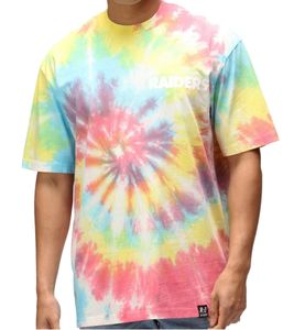 RE:COVERED X NFL Las Vegas Raiders Men's T-Shirt with Logo Print, Cotton Crew Neck, RCNFL1379, Colorful RE:COVERED X NFL Las Vegas Raiders Men's T-Shirt with Logo Print, Cotton Crew Neck, RCNFL1379, Colorful