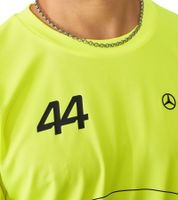 Mercedes-Benz AMG Petronas F1 Men's T-Shirt Lewis Hamilton Short-Sleeve Jersey 701227120 001 Neon Yellow Mercedes-Benz AMG Petronas F1 Men's T-Shirt Lewis Hamilton Short-Sleeve Jersey 701227120 001 Neon Yellow