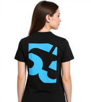 Camiseta Mercedes-Benz AMG Petronas F1 MAPF para mujer, de algodón, de manga corta George Russell, 701227128 001, negra