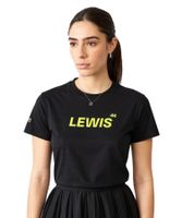 Camiseta Mercedes-Benz AMG Petronas F1 MAPF para mujer, de algodón, de manga corta, 701227127 001, negra