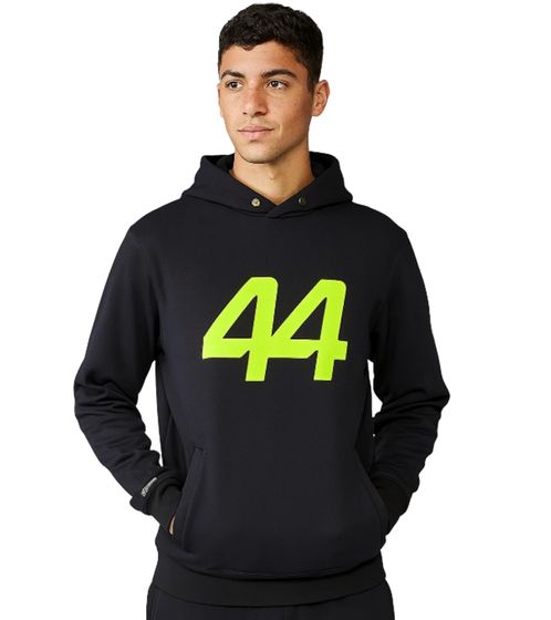 Mercedes-Benz AMG Petronas F1 Hoodie Lewis Hamilton Herren Kapuzen-Sweatshirt Formel 1 701227116 001 Schwarz/Neongelb