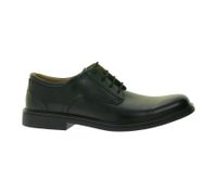Clarks Un Aldric Lace Herren Echtleder-Schuhe Business-Schuhe Anzug-Schuhe Schnür-Schuhe 26132677 Schwarz