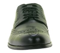 Clarks Arlo Limit Brogue Herren Echtleder-Schuhe Budapester Business-Schuhe Anzug-Schuhe Schnür-Schuhe 26171452 Schwarz