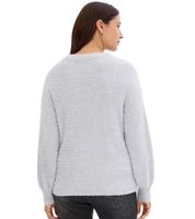 Suéter de Maternidad Abrigado para Mujer, Ropa de Maternidad, Tallas Grandes, Gris 929463