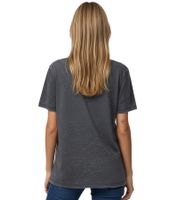T-shirt da donna RE:COVERED Vintage Corvette con stampa auto, camicia in cotone, camicia a maniche corte, MMPKC478 Grigio